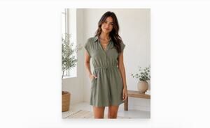 262. Pink Republic Dress Size Large Stretch Waist